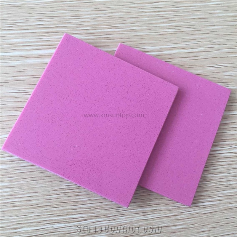 Pink Quartz Stone Kitchen Island Tops/Engineered Stone Kitchen Countertops/Artificial Stone Countertop /Solid Surface Top/Quartz Countertop/Silestone