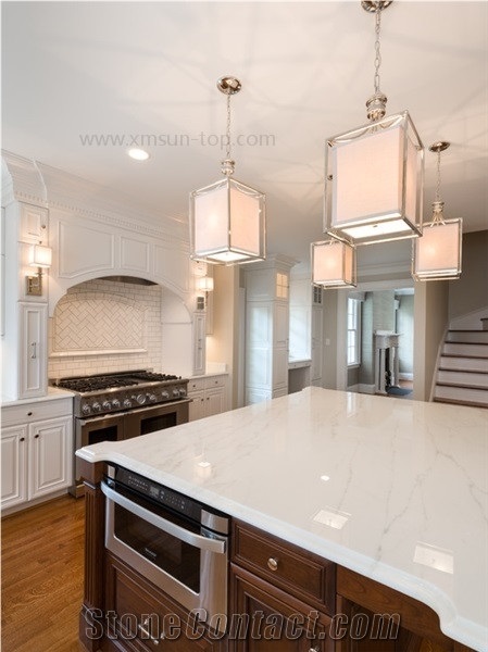 Yellow Quartz Stone Kitchen Countertop/Engineered Stone Kitchen Top/Artificial Stone Countertop /Solid Surface Top/Quartz Countertop/Silestone