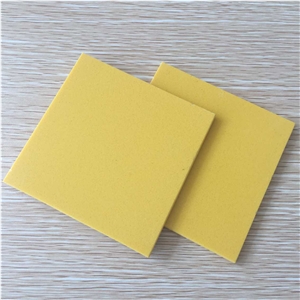 Yellow Quartz Stone Kitchen Countertop/Engineered Stone Kitchen Top/Artificial Stone Countertop /Solid Surface Top/Quartz Countertop/Silestone