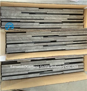 Blue Slate Culture Stone , Wall Slate Stacked Stone for Sale, Good Price Blue Slate Culture Stone , Wall Slate Stacked Stone for Sale, Good Price