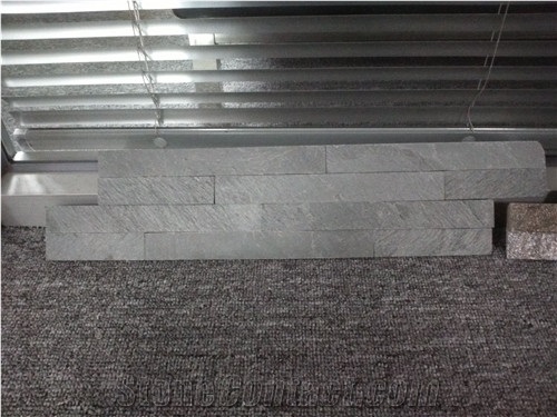 Grey Slate Cultured Stone, Grey Culture Slate for Sale, Wall Decoraive