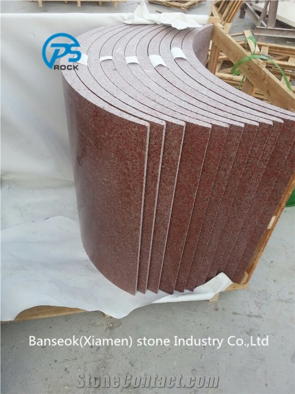 Imperial Red Granite Column, Red Granite Column, Building Decorative