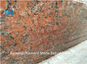 Imperial Red Granite Deck Stair & Step