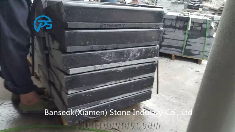 Mongolia Black Molding & Border, Black Granite Molding