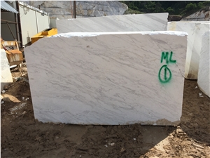Volakas White Marble Blocks Greece