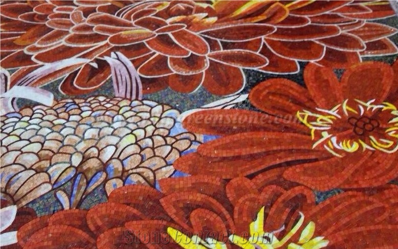 Beautiful Glass Mosaic Pattern, Winggreen
