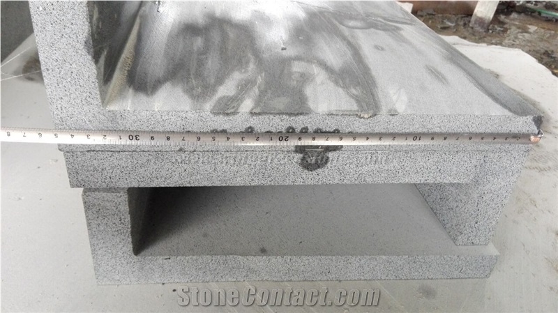 Black Basalt Step, Black Andesite Tread, Winggreen