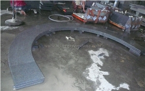 China Granite Pool Pavers,Dark Grey Granite Swimming Pool Coping,G654 Granite Pool Terraces,G654 Granite Pool Coping Tiles