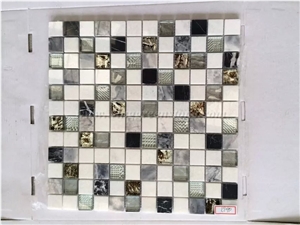 Colorful Glass Mosaic, Marble Mosaic, Winggreen