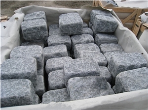 Competitive Price, China Impala Black Granite Cube Stone, Tumbled G654/Sesame Black Ganite Walkway Pavers, Dark Grey/Padang Dark Granite Paving Sets for Outdoor Walkway Paving