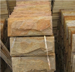 Competitive Price, China Natural Sandstone Mushroom Stone, High Quality Sandstone Mushroomed Wall Cladding, Xiamen Winggreen Manufacturer