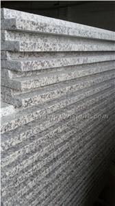 Competitive Price High Quality Chrysanthemum Yellow Granite Polished Stair,Steps & Risers, Treads and Threshold