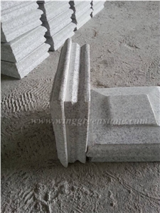 Competitive Price High Quality G603 Light Grey Pillar & Pier Caps, Winggreen Stone