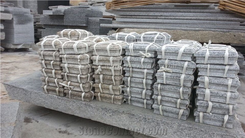 Competitive Price High Quality G603 Light Grey Pillar & Pier Caps, Winggreen Stone