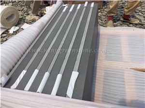 Competitive Price High Quality Hainan Black Basalt Pool Coping/Pavers/Swimming Pool Decks