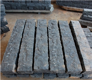 Competitive Price High Quality Zhangpu Black Granite Palisade & Pillar for Outside Decoration