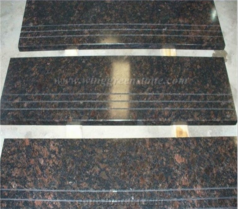 Factory Direct Supply Of High Qualtity Tan Brown Polished Stair,Steps & Risers, Treads and Threshold