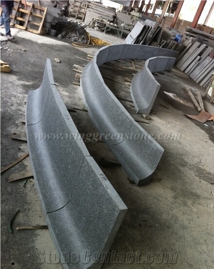 Flamed G684 Fuding Black Basalt,China Black Basalt,Black Pearl,Swimming Pool Pavers