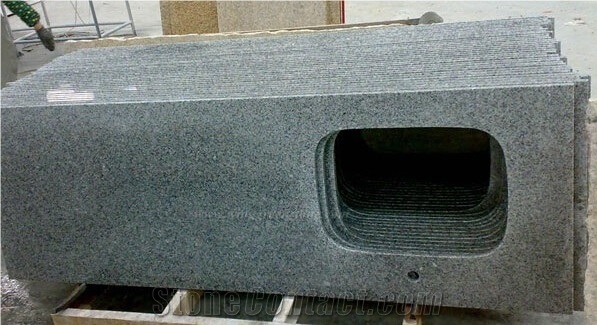 G383 Granite Kitchen Countertops, Island Countertops, Pearl Flower Worktops, China Pink Granite Tops,Xiamen Winggreen Manufacturer