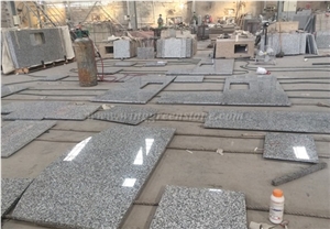 G439 Graite Countertop,China Sardo Flower White Granite,China Grey Granite Benchtop,Kitchen Worktops