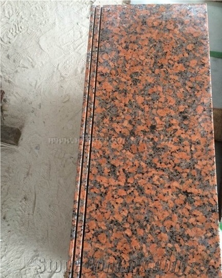 G562 Granite Stairs & Steps, Stair Design for House Red, Riser