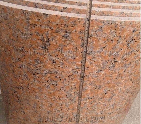 G562 Maple Red Granite Polished Outside Decoration Pillar & Coulumn