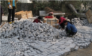 G603 Paving Pattern Cube Stone ,Pavers for Garden Stepping Pavements,Exterior Stone,Landscaping Stone