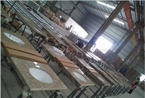 G682 Granite Countertop, Granite Kitchen Top,Sunset Gold Worktops