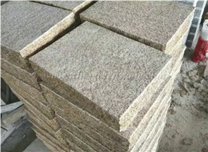 G682 Paving Stone, Flamed Yellow Paver, Winggreen