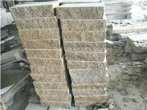 G682 Paving Stone, Flamed Yellow Paver, Winggreen