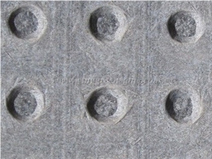 G684 Fuding Black Granite Blind Stone,China Black Granite Tactile Paving Stone,Warning Tiles,Driveway Paving Stone