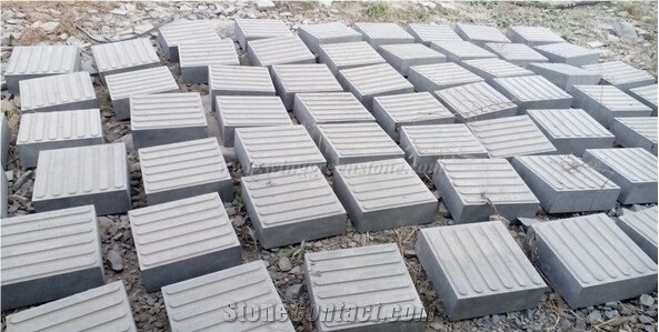 G684 Fuding Black Granite Blind Stone,China Black Granite Tactile Paving Stone,Warning Tiles,Driveway Paving Stone