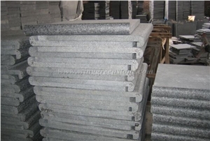 G684 Fuding Black Granite Staircase, China Black Granite, Black Pearl, China Black Granite Stairs & Steps