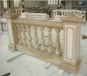 Hot Sale High Quality G682 Yellow Granite Baluster/Railings/Handrail