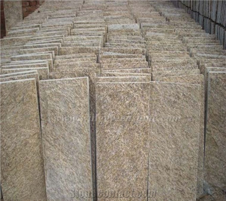 Hot Sale High Quality Tiger Skin Yellow Granite Mushroom for Wall Cladding