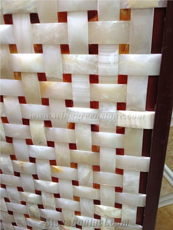 Interior Yellow Onyx Mosaic,Winggreen