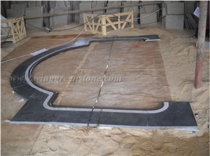 Low Price High Quality G654 Dark Grey Granite Pool Coping/Pavers/Decks