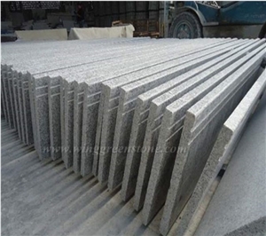 Manufacture High Quality G603 Light Grey Granite Polished Stairs & Steps, Treads and Riser