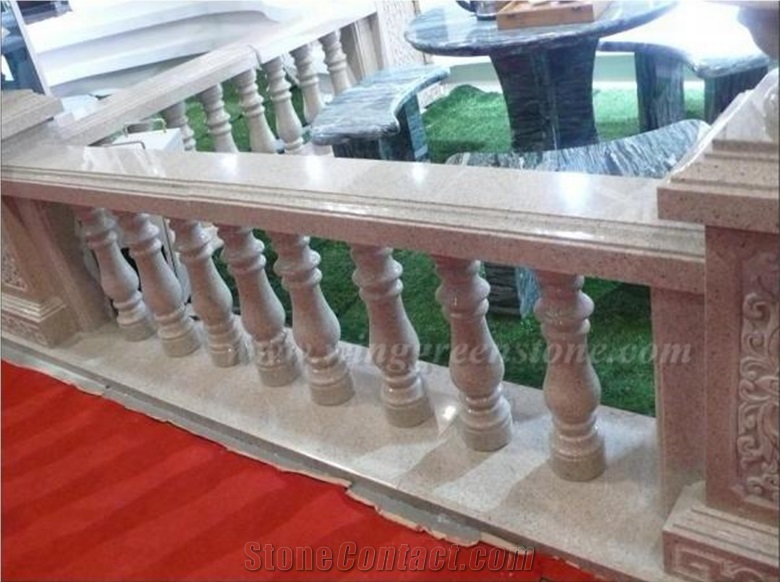Own Factory Supply Of High Quality G682 Yellow Granite Polished Railings/Handrail/Baluster