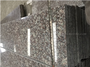 Own Factory Supply Of Low Price Polished G664 Granite/Luo Yuan Red Granite/ Brainbrook Brown Granite/Black Spots Brown Granite/China Pink Stairs & Steps, Treads and Threshold, Winggreen Stone