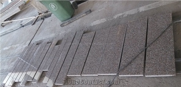Popular G361 Granite Five Lotus Flower Tiles & Slabs,Wulian Flower Granite , Chinese Red/Pink Granite for Flooring/Walling