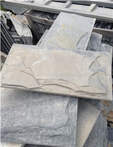 Reliable Quality, Natural Slate Mushroom Stone, Grey Mushroomed Wall Cladding for Exterior Wall Decoration, Xiamen Winggreen Manufacturer