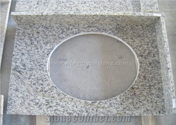 Tiger Skin White Granite Countertop & Table, China White Granite Floor Covering,Vanity Top,Polished Cut to Size,Xiamen Winggreen Manufacturer