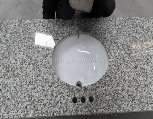Tiger Skin White Granite Countertop & Table, China White Granite Floor Covering,Vanity Top,Polished Cut to Size,Xiamen Winggreen Manufacturer