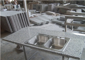 Tiger Skin White Granite Countertop & Table, China White Granite Floor Covering,Vanity Top,Polished Cut to Size,Xiamen Winggreen Manufacturer