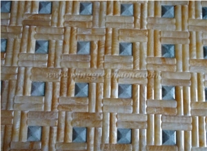 Yellow Onyx Mosaic, Mosaic Art, Winggreen