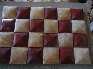 Yellow Onyx Mosaic, Mosaic Art, Winggreen