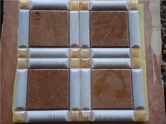 Yellow Onyx Mosaic, Mosaic Art, Winggreen