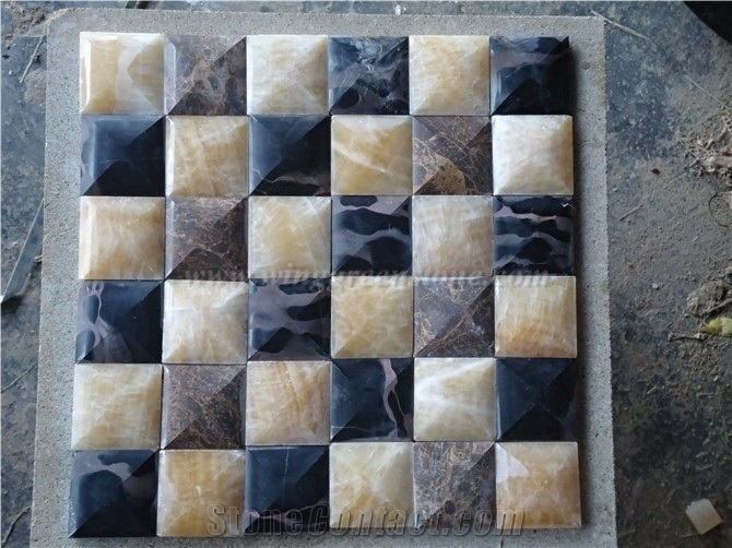 Yellow Onyx Mosaic, Mosaic Art, Winggreen