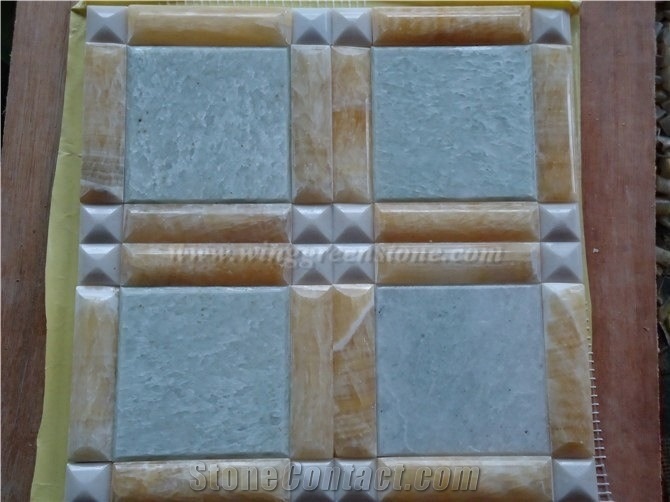 Yellow Onyx Mosaic, Mosaic Art, Winggreen